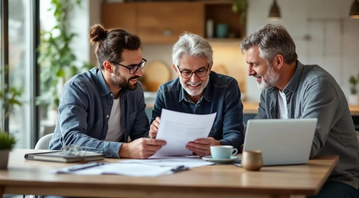 Technicien Vendée PAC Énergie en consultation pour un projet d'installation de pompe à chaleur